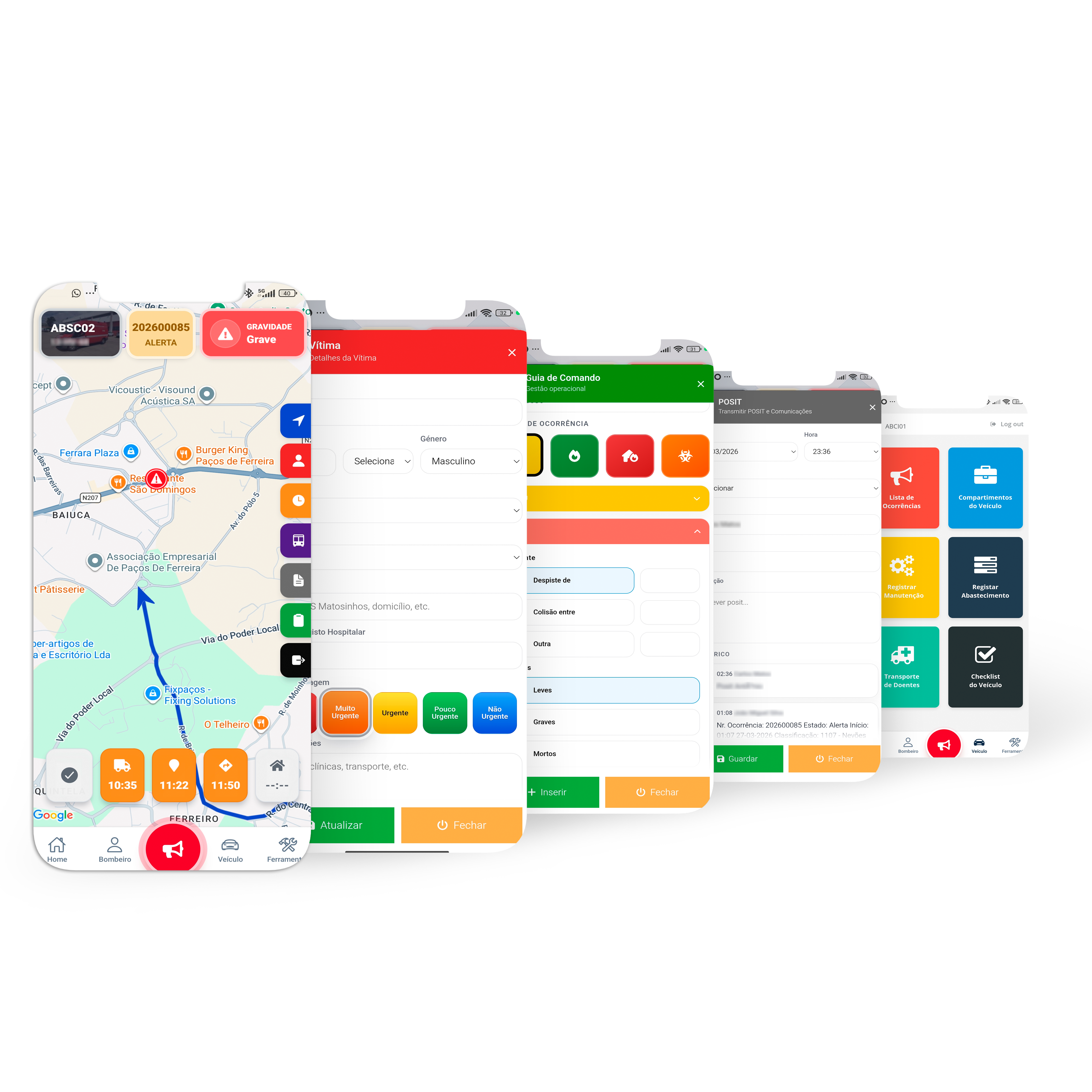 Aplicação do Veículo